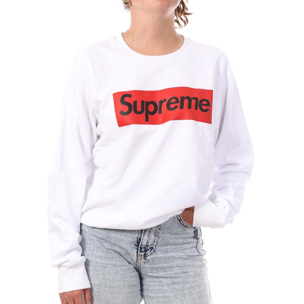 Sweat Blanc/Rouge Femme Supreme Grip Maya pas cher