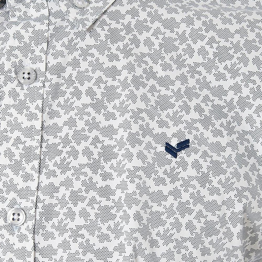 Chemises Blanche à Motifs Homme Kaporal Malte vue 3