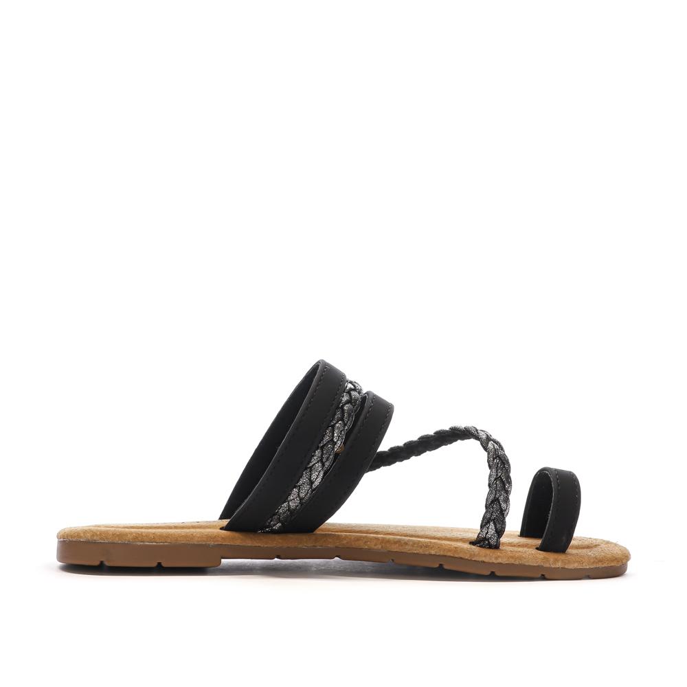 Sandales Noire Femme Chattawak TIFA vue 2