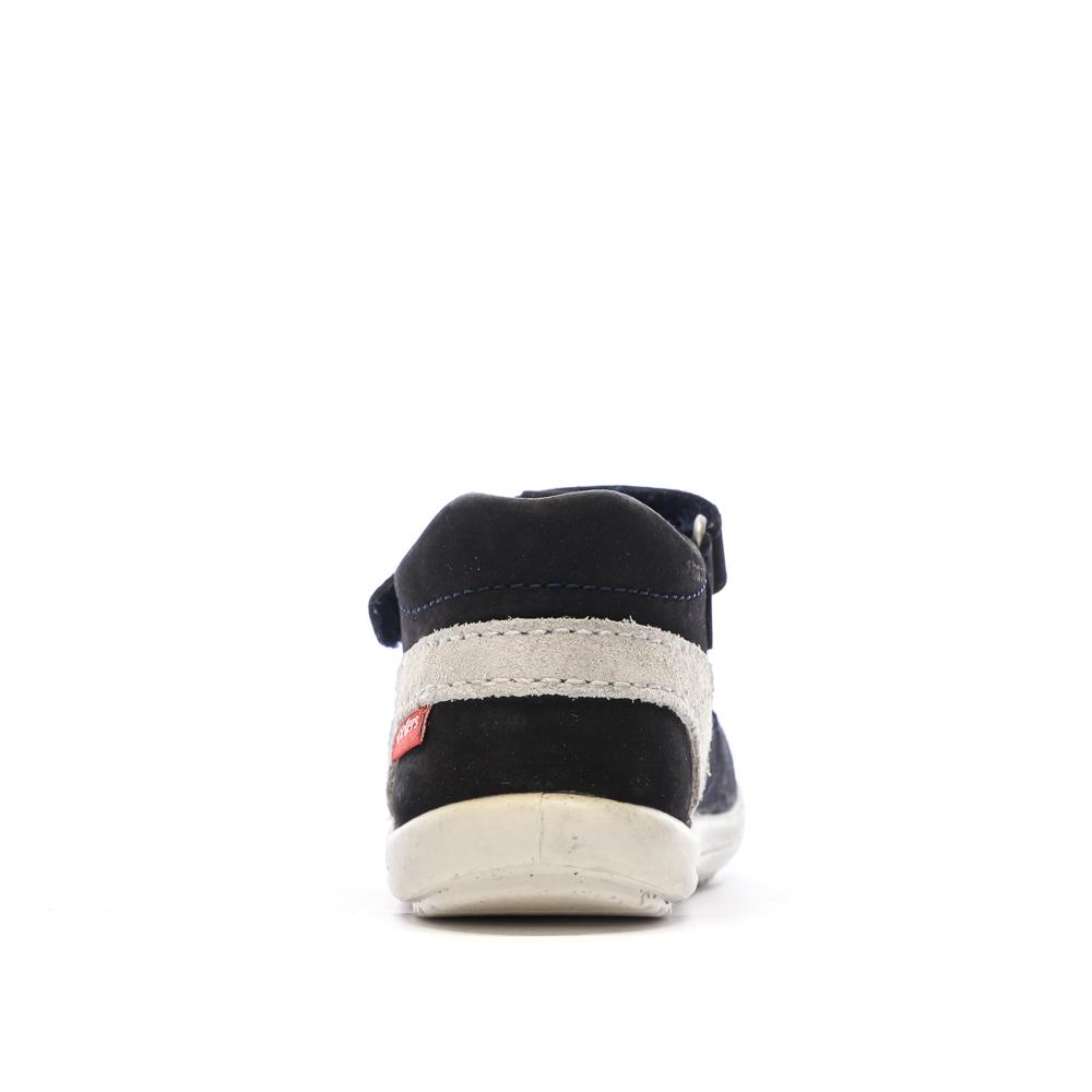 Sandales Marine Garçon Kickers Salome vue 3