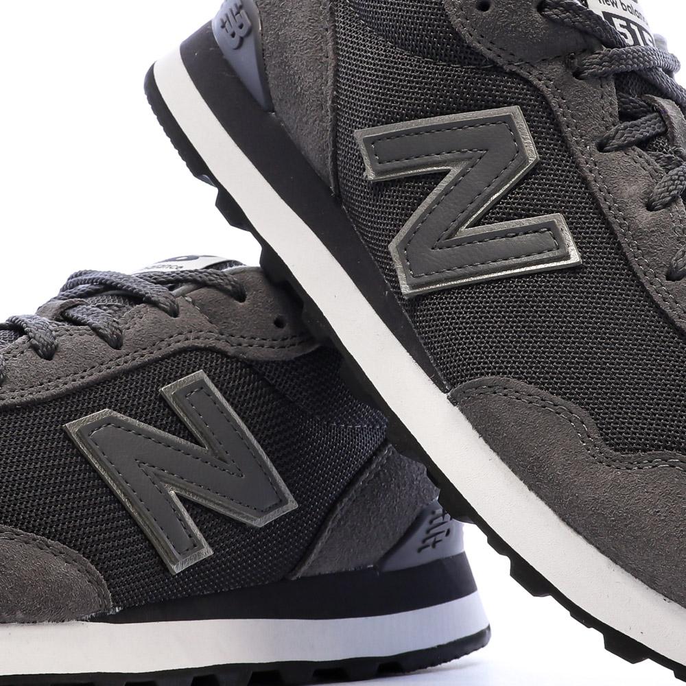 Baskets Gris Homme New Balance Shoes 515 vue 7