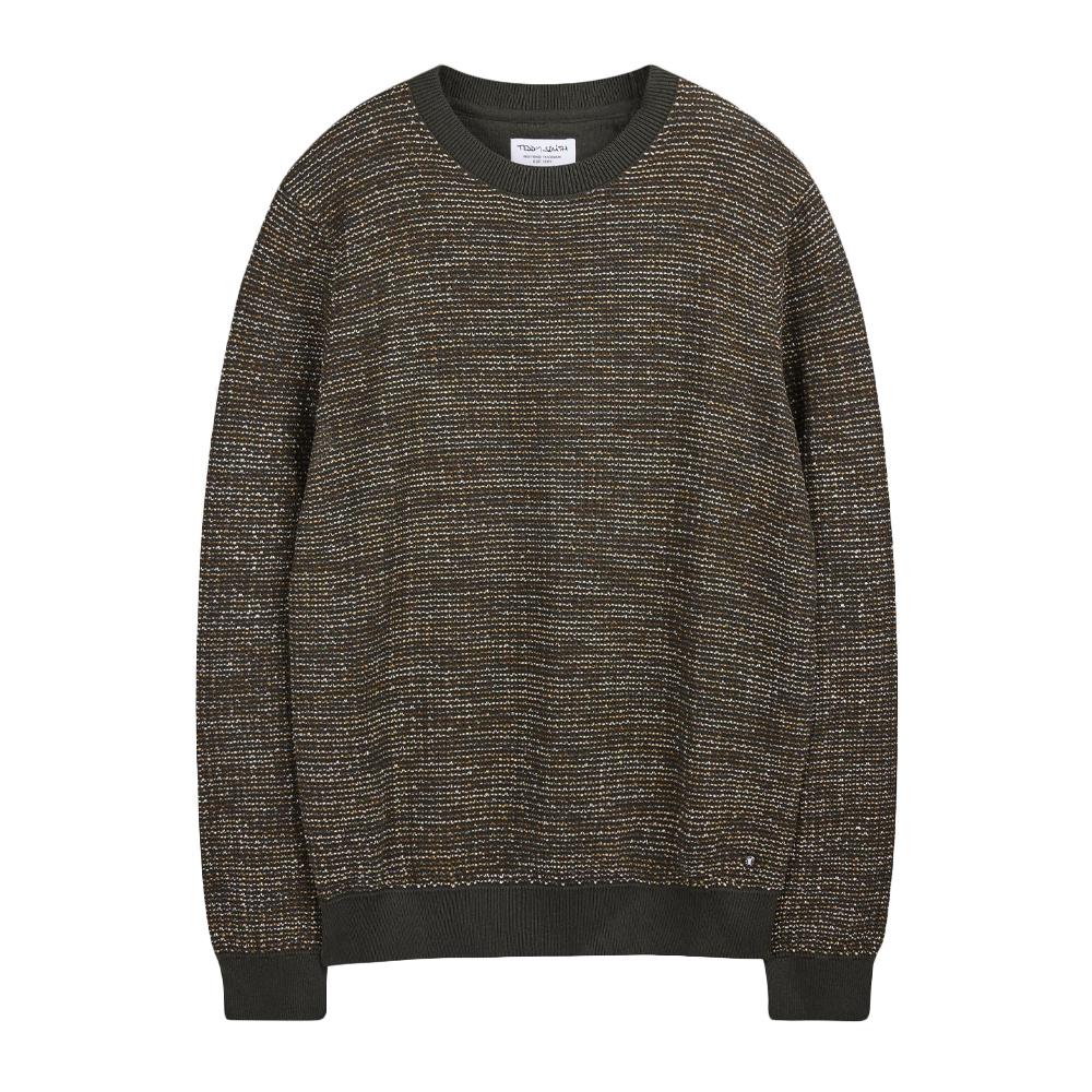 Pull Kaki Homme Teddy Smith Milan pas cher