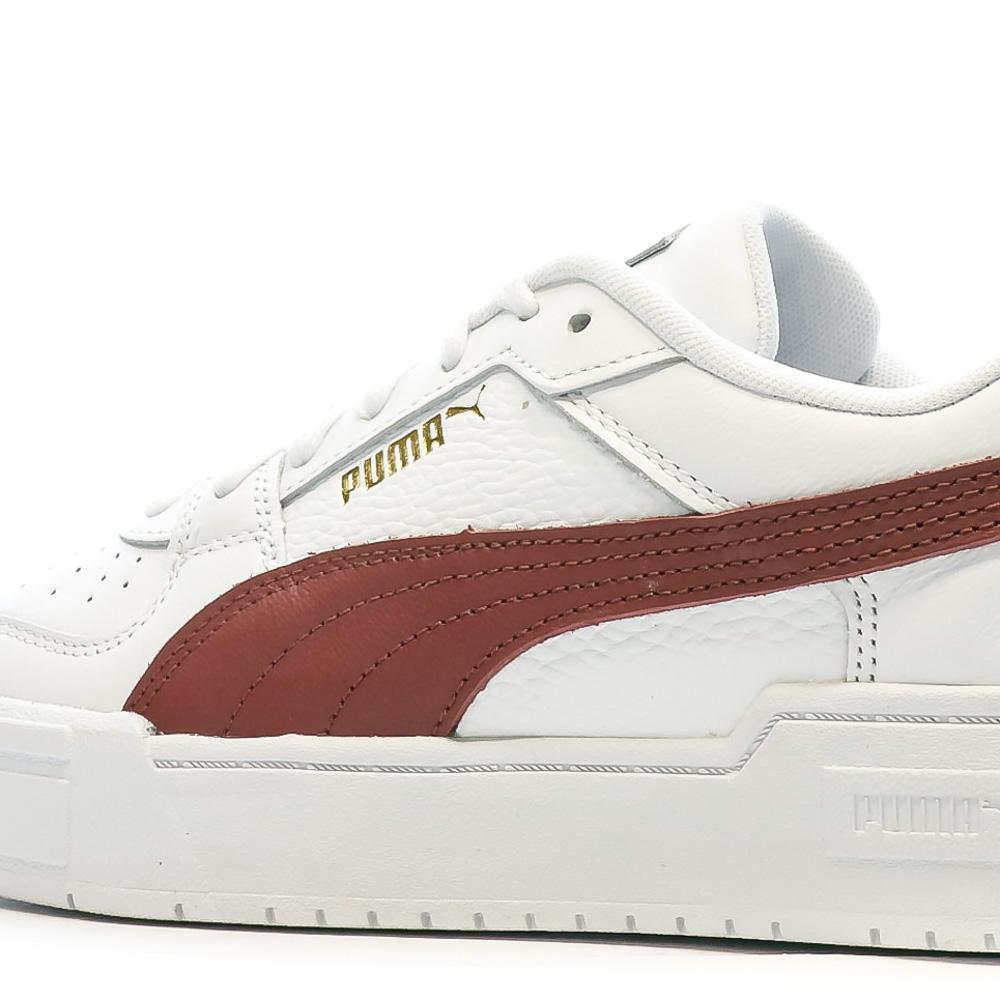 Baskets Blanches/Bordeaux Homme Puma Pro Classic vue 7