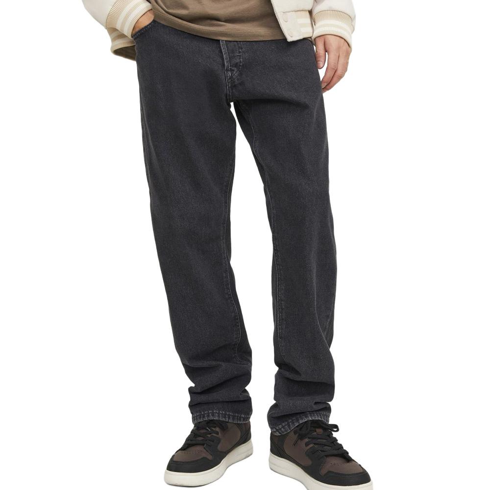 Schwarze Herren-Straight-Jeans Jack & Jones Basic 737 günstig
