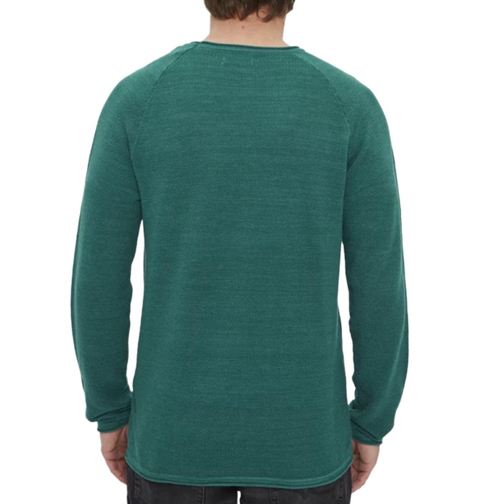 Pullover Grün Mann Jack & Jones Knit Crew Ansicht 2