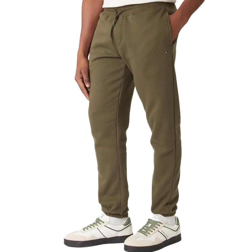 Jogging Kaki Homme Tommy Hilfiger Tjm Slim S Flag pas cher
