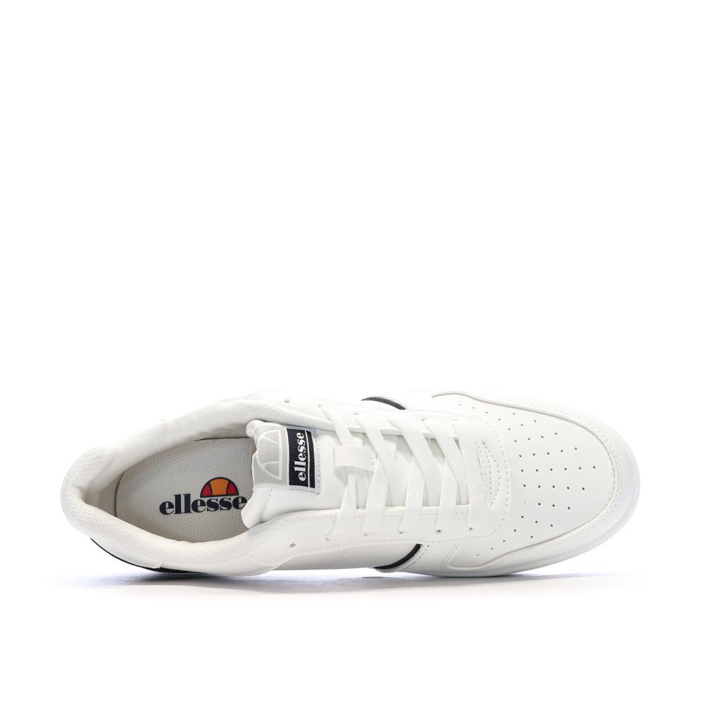 Baskets Blanches/Noires Homme Ellesse Star vue 4