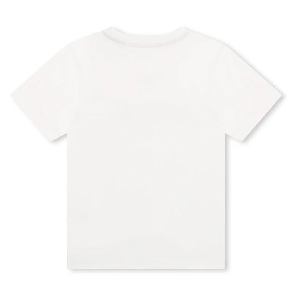 T-Shirt Blanc Garçon Timberland T600971 vue 2