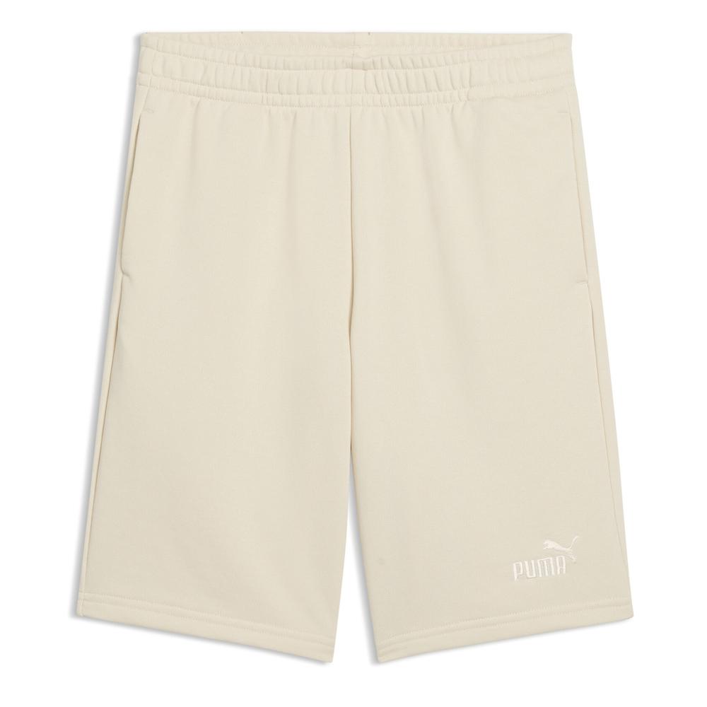 Short Beige Garçon Puma Ess Small No.1 pas cher