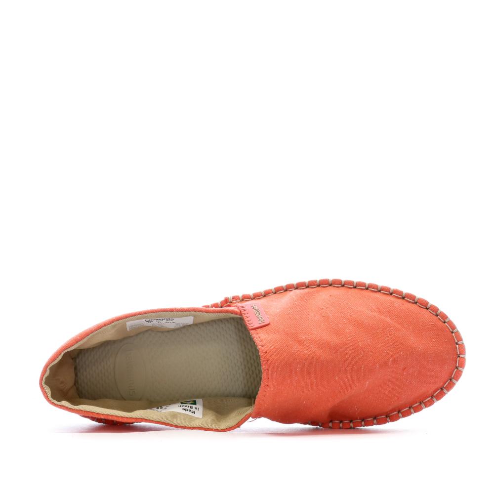 Espadrilles Rouge/Orange Mixtes Havaianas Espadrille Eco vue 4