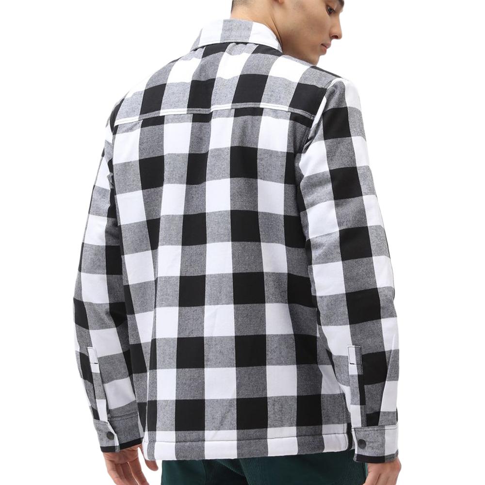 Chemise Noir/Blanc Homme Dickies Lined vue 2