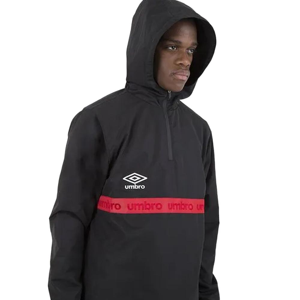 Veste Noire Homme Umbro Pop Over vue 2