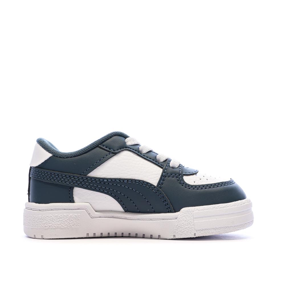 Baskets Blanc/Marine Garçon Puma Ca Pro Classic vue 2