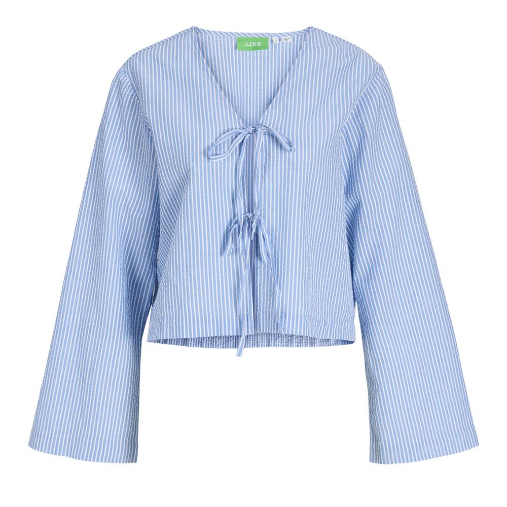 Blouse Bleu/Blanche Femme JJXX Jxwindy pas cher