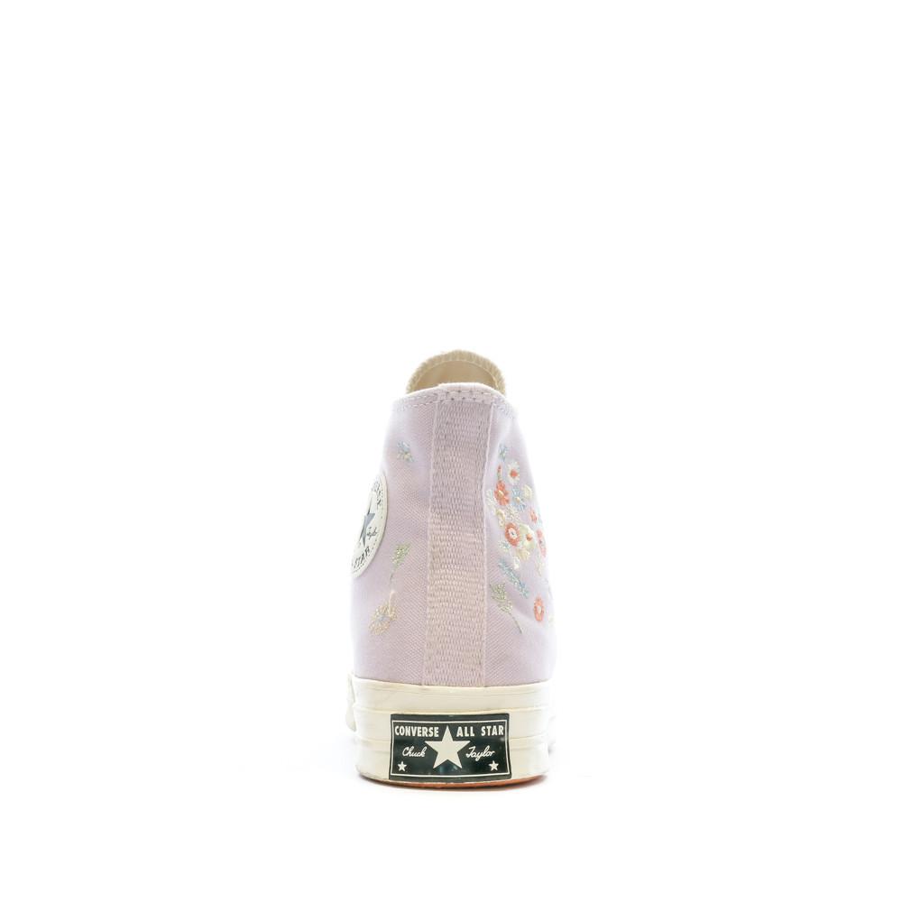 Baskets Mauve Femme Converse Chuck 70 Hi Pale Amethyst vue 3