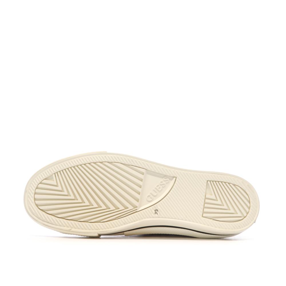 Baskets Blanches/Marron Femme Guess Colyn vue 5