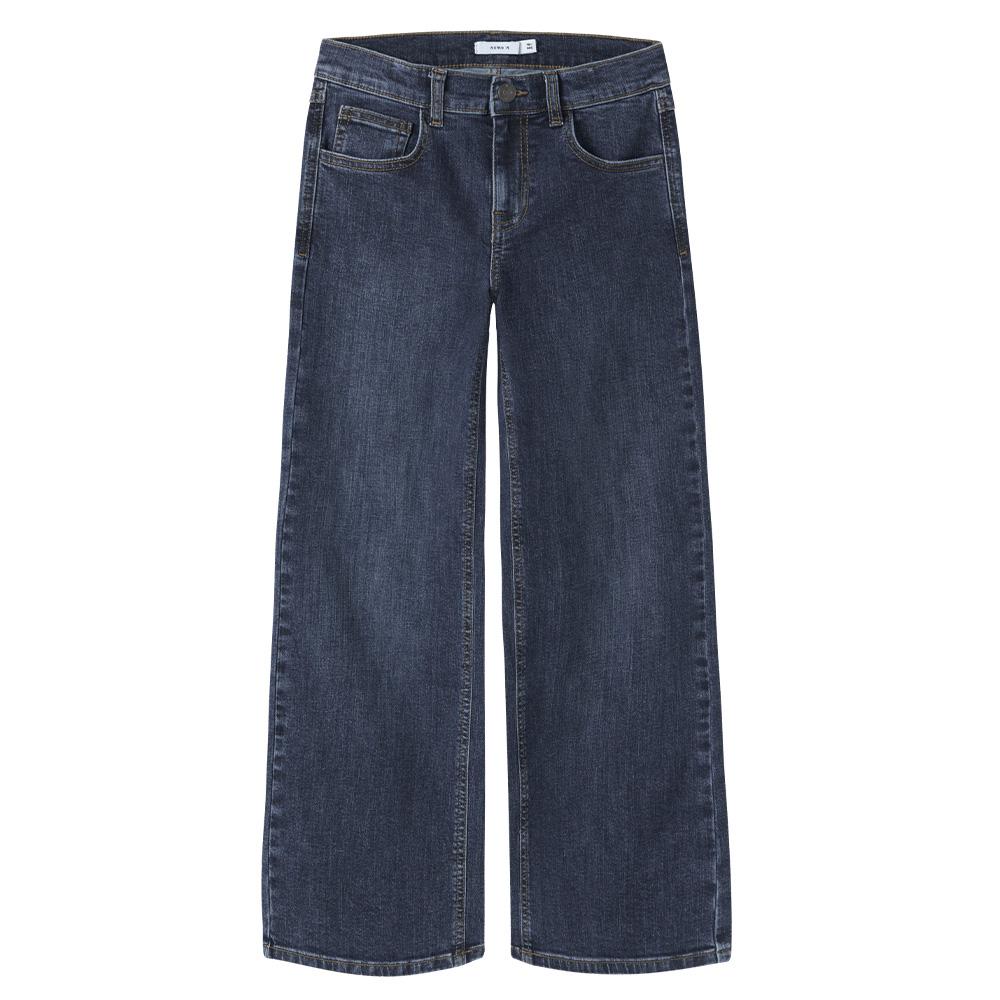 Vaqueros anchos azul oscuro para niña Name it Frose Wide barato