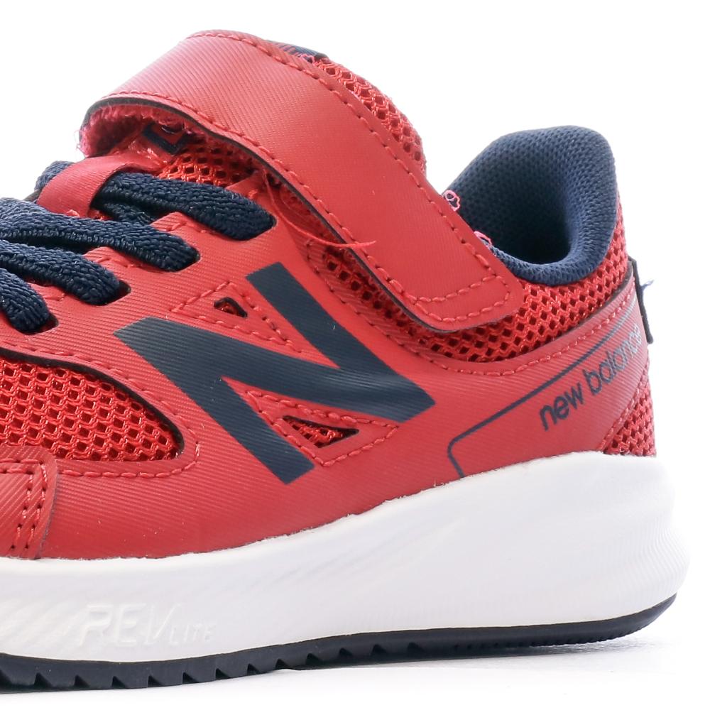 Baskets Rouges Enfant New Balance 570 vue 7