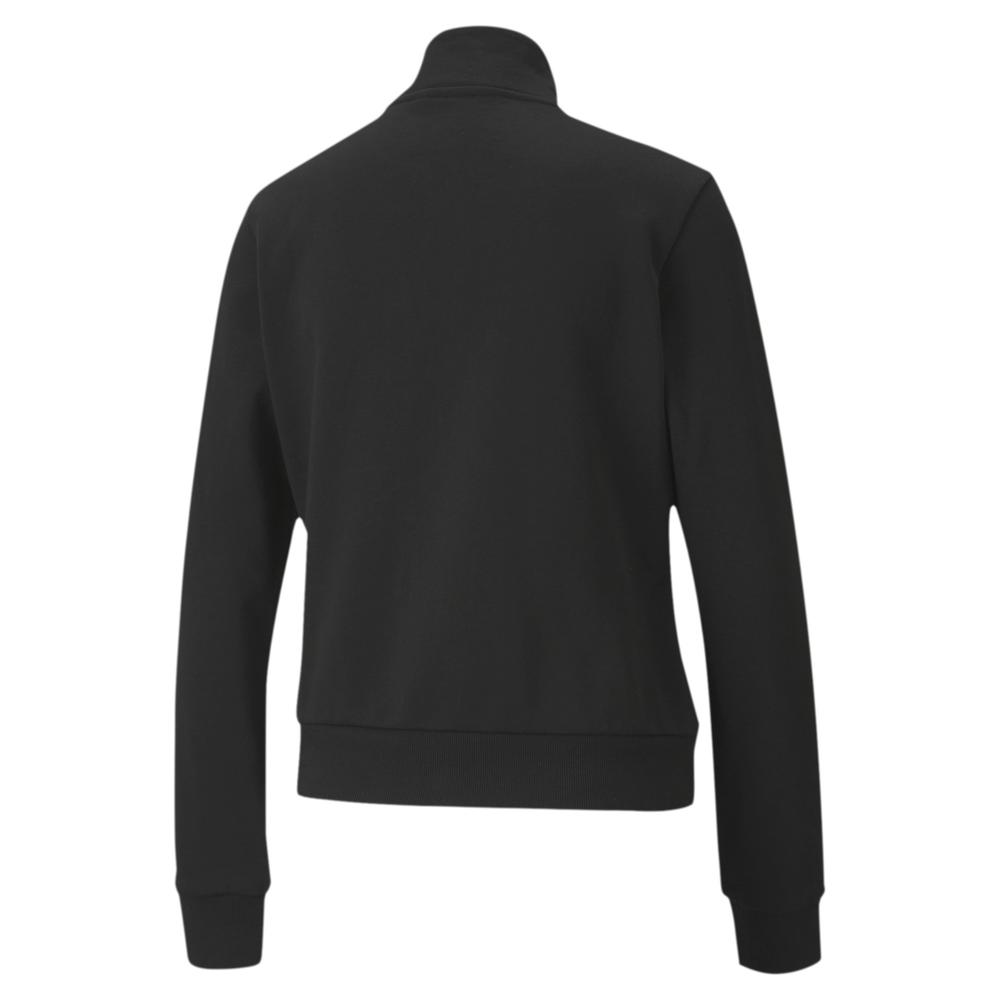 Sweat zippé Noir Femme Puma Amplified Track Jacket FL vue 2