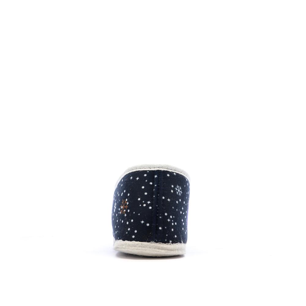 Pantoufles Marine Homme PSG Cinoel vue 3