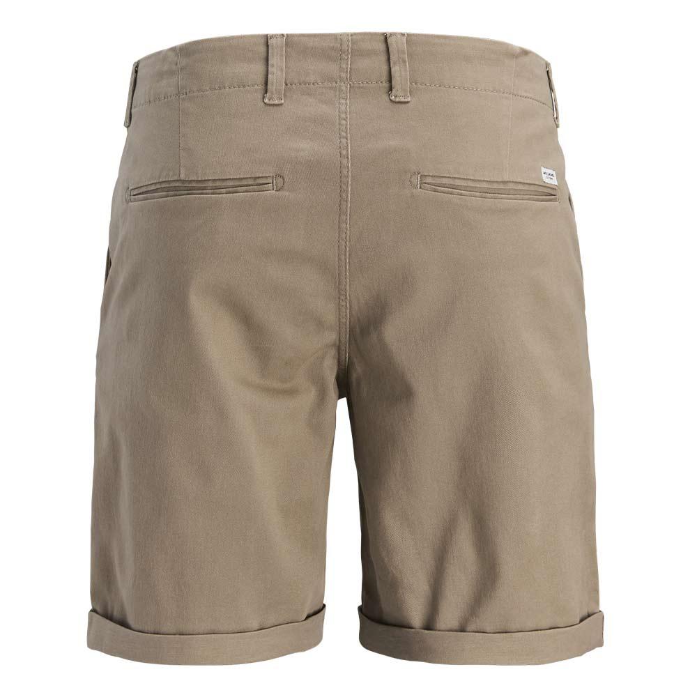 Short Chino Taupe Homme Jack & Jones 12242692 vue 3