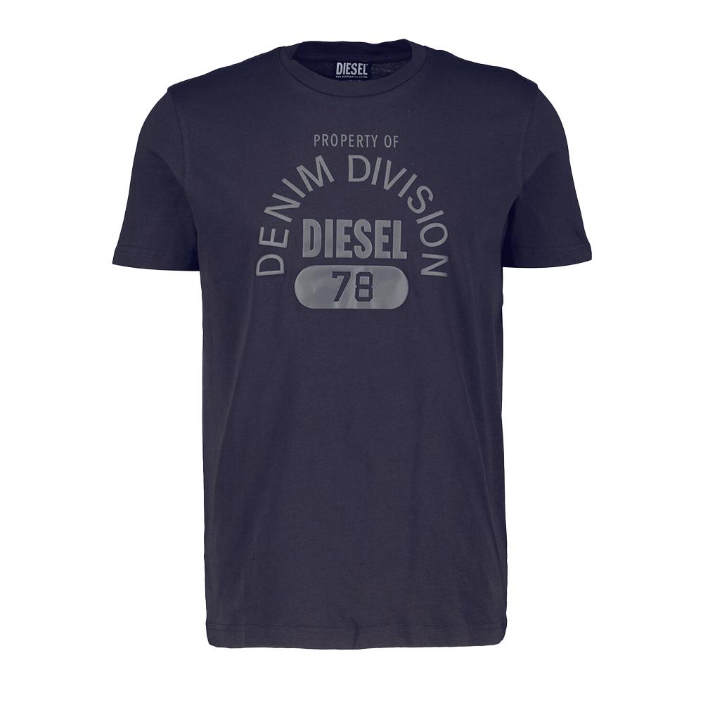 T-Shirt Marine Homme Diesel A12248 pas cher