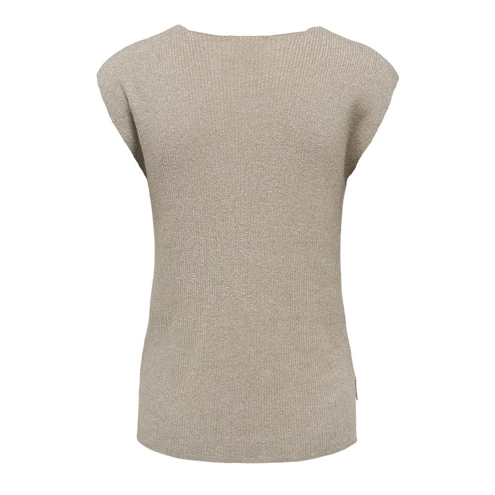 T-Shirt Marron Femme JDY New Behave vue 2