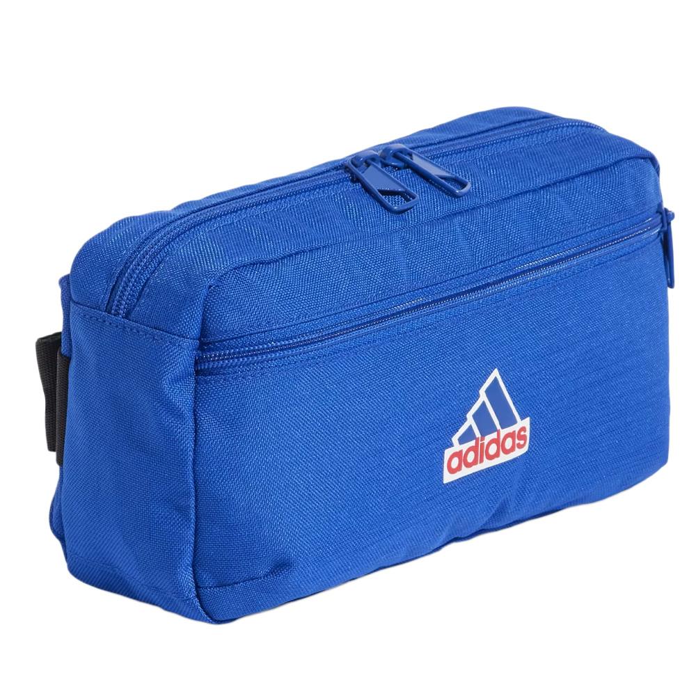 Sac banane Bleu Homme Adidas Team F Bum Bag vue 3