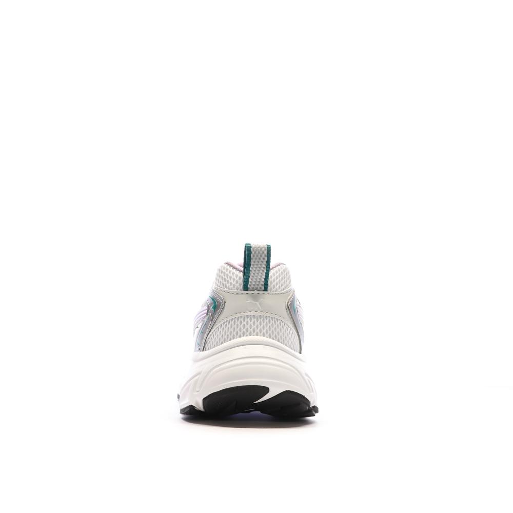 Baskets Blanc/Violet Femme Puma Morphic vue 3