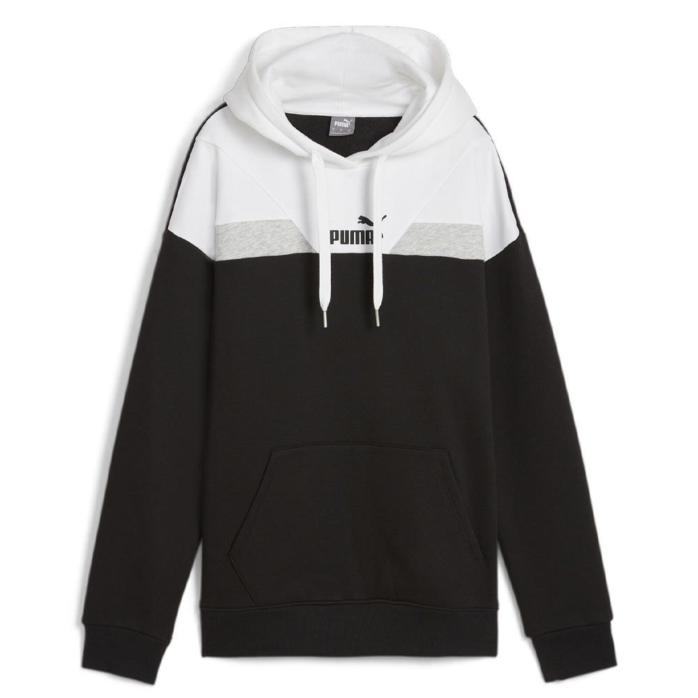 Sweat Noir/Blanc Femme Puma Power pas cher