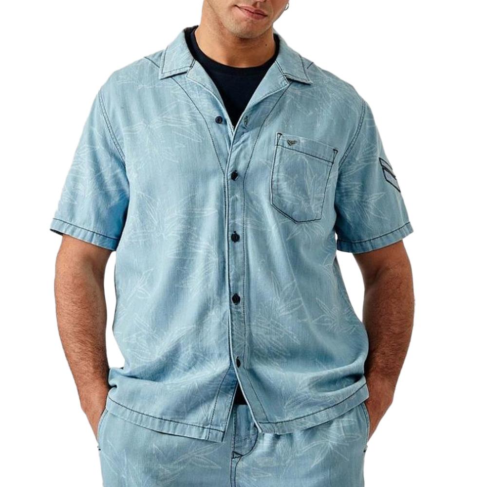 Chemise Bleu Homme Kaporal DILON pas cher