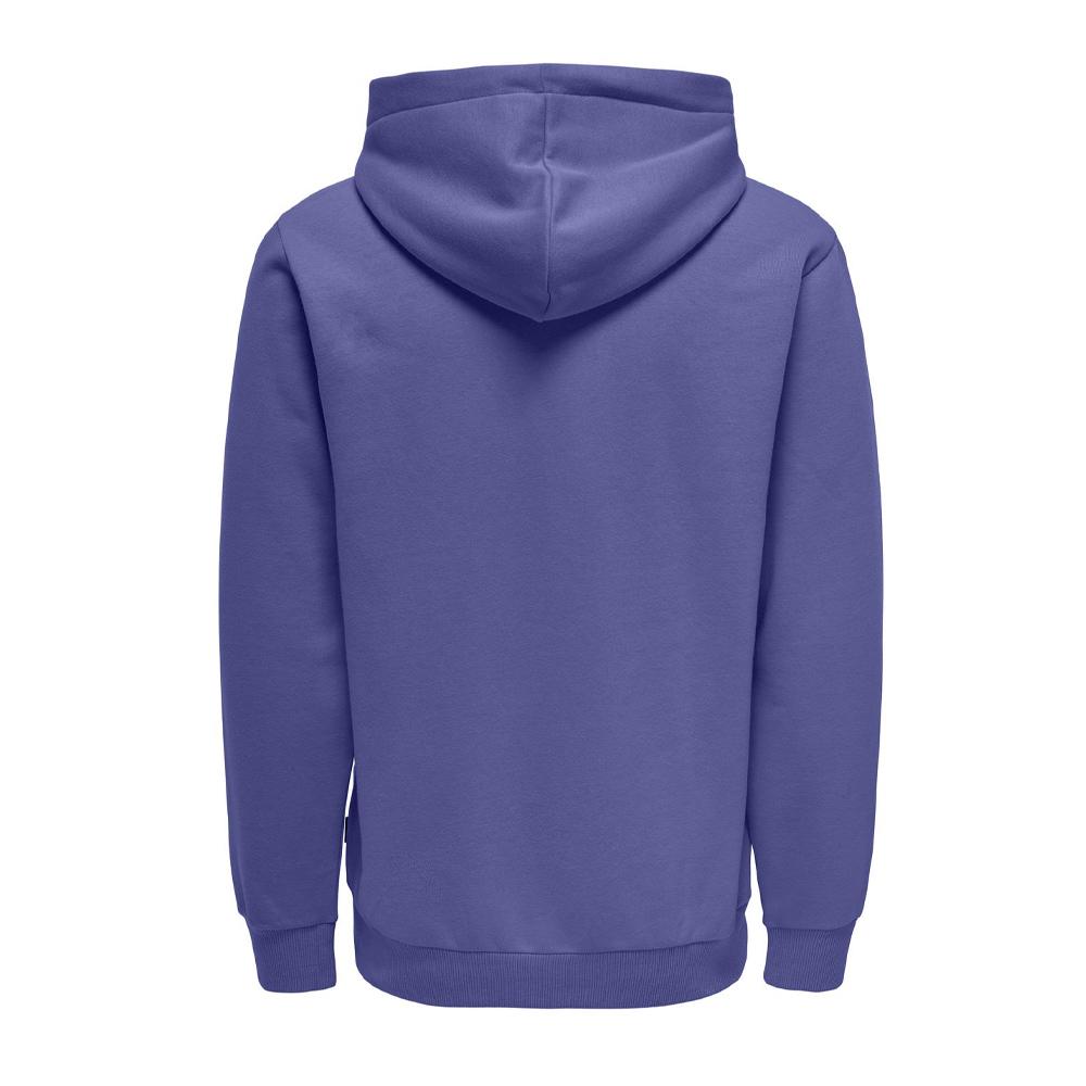 Sweat à Capuche Violet Homme Only & Sons Ceres vue 2