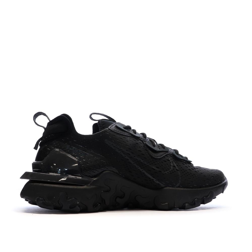 Baskets Noir Homme Nike React Vision vue 2