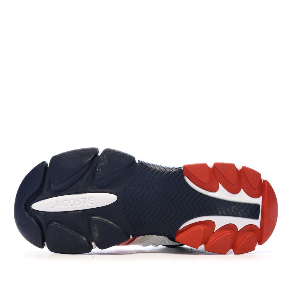Baskets Blanc/Marine Homme Lacoste Athleisure vue 5