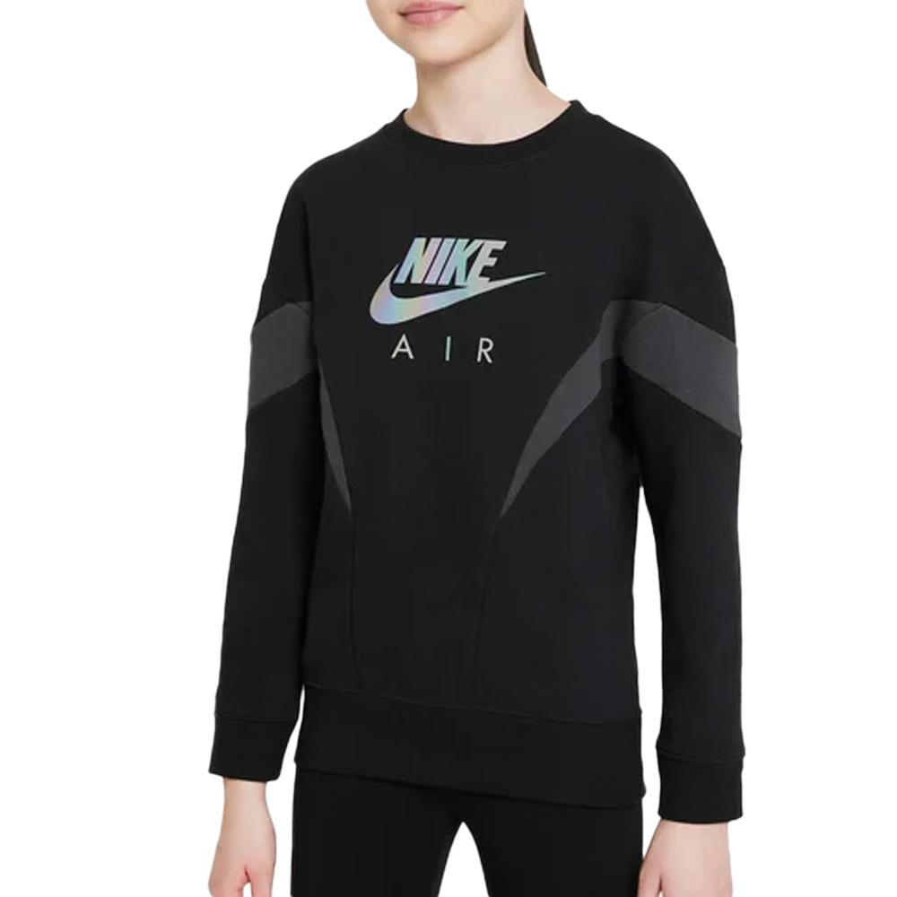 Sweat Noir Fille Nike DD7135 pas cher