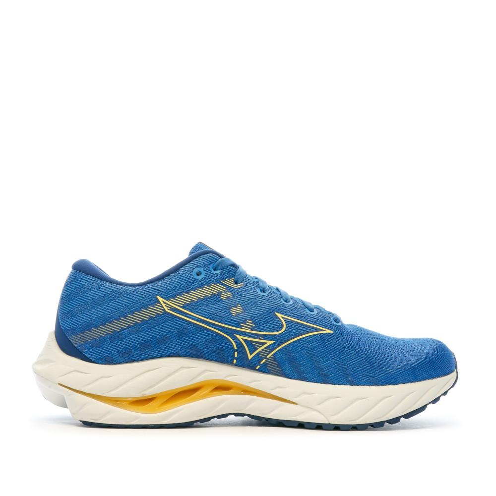 Chaussures de running Bleu Homme Mizuno Wave Inspire 19 vue 2