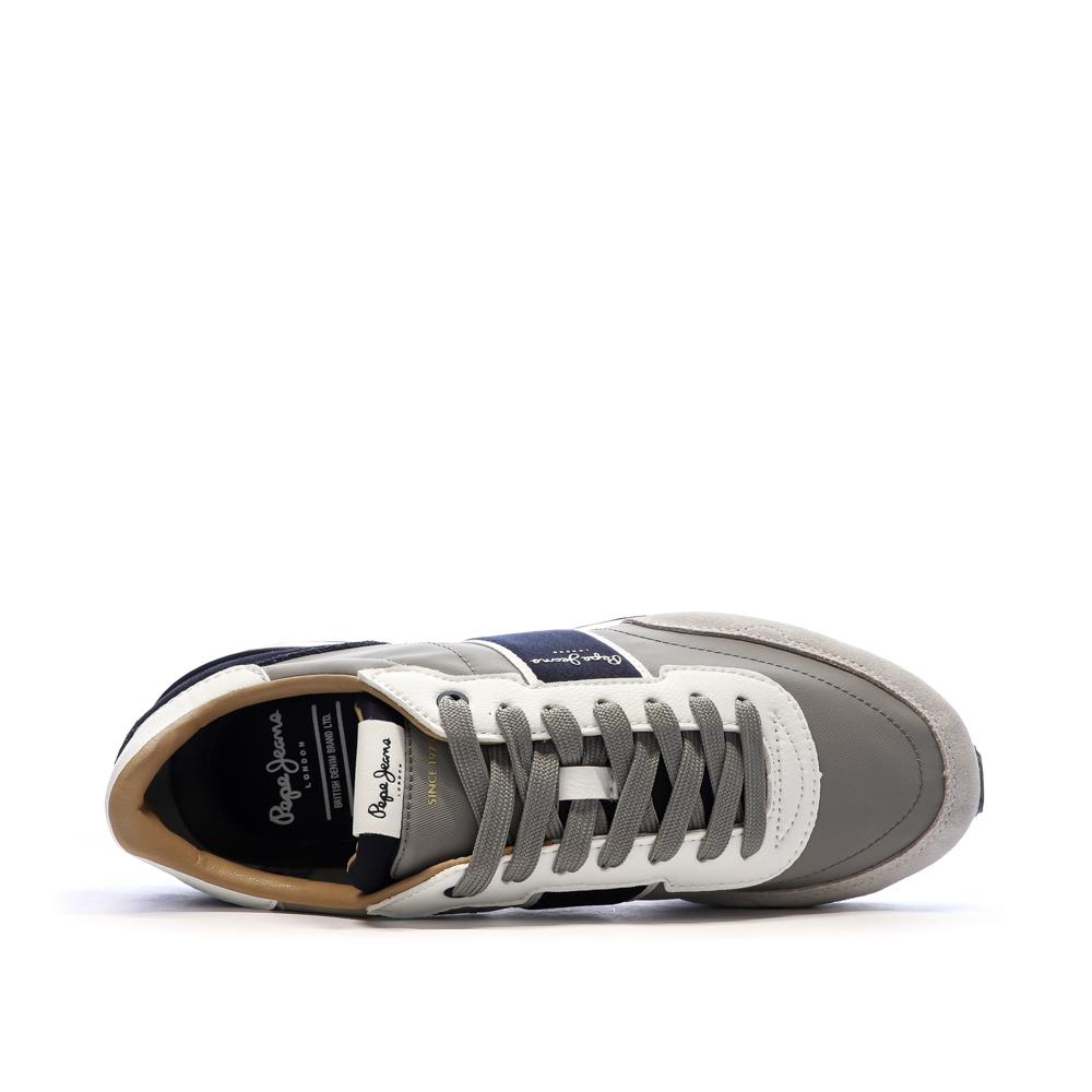 Gris Hombre Zapatillas Pepe jeans Buster Club ver 4