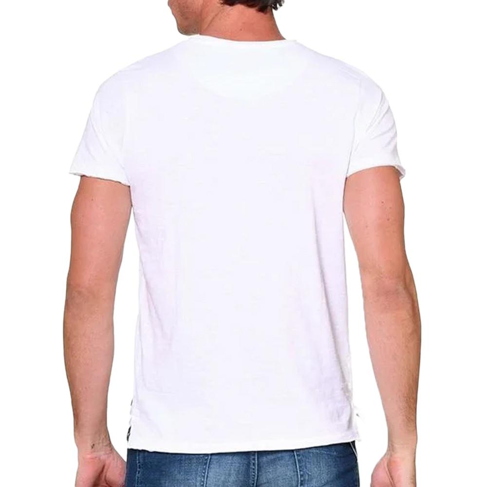 T-shirt Blanc Homme Von Dutch RONY vue 2