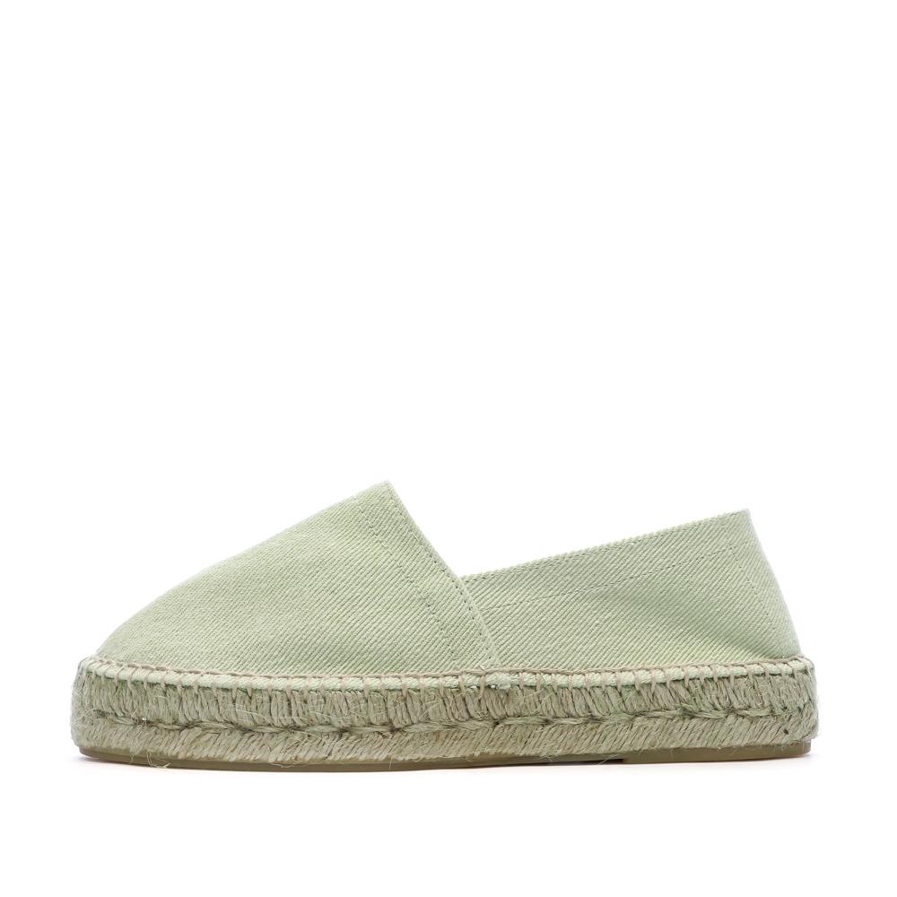 Espadrilles Vertes Femme Pare Gabia Anitz pas cher