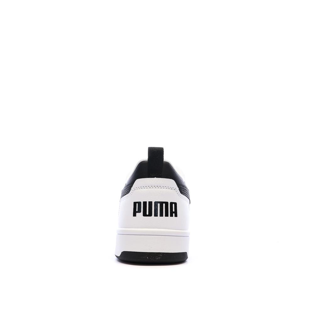 Baskets Blanc/Noir Femme Puma Rebound V6 Low vue 3