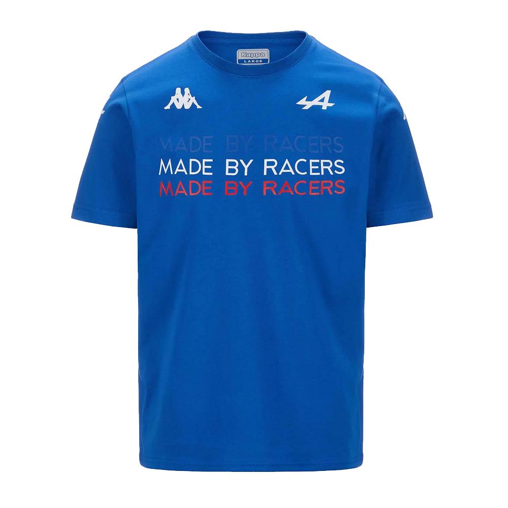 T-shirt de sport Bleu Homme Kappa Ardlo Gasly Alpine F1 pas cher