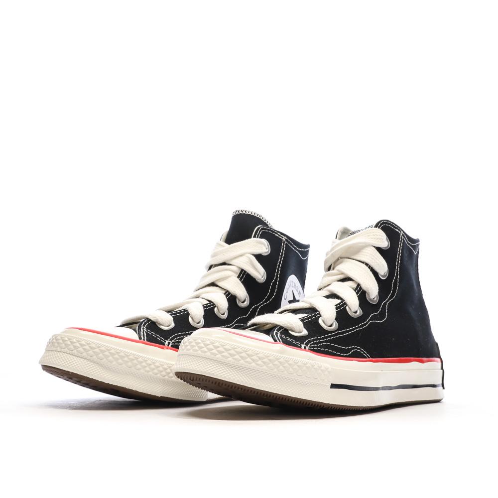 Baskets Noires Mixte Converse Chuck 70 Sketch vue 6