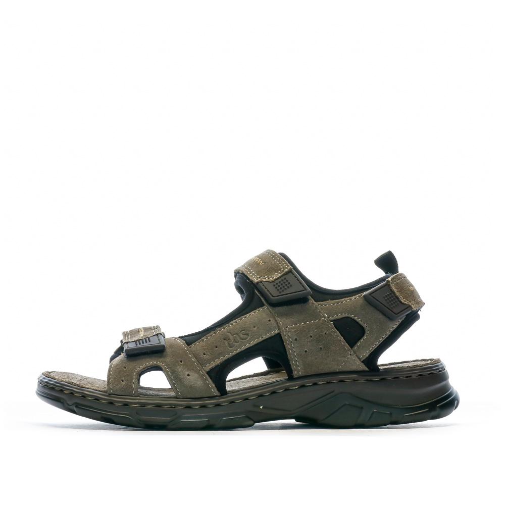 Sandales Marron Homme TBS JAIMMYE pas cher