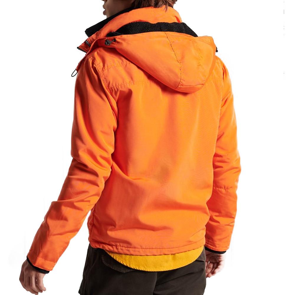 Blouson orange homme best sale