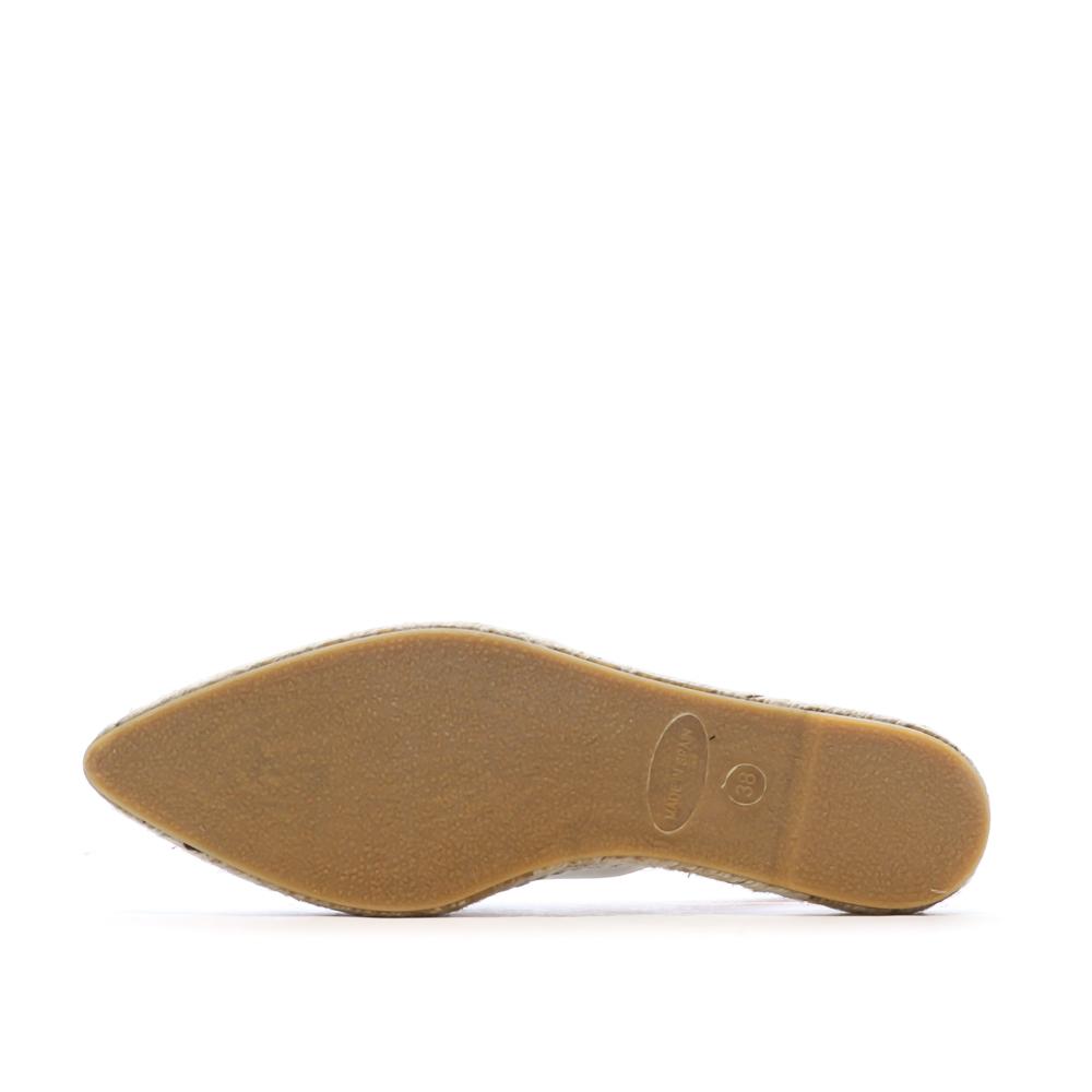 Sandales Blanc Femme Pare Gabia Anitz vue 5