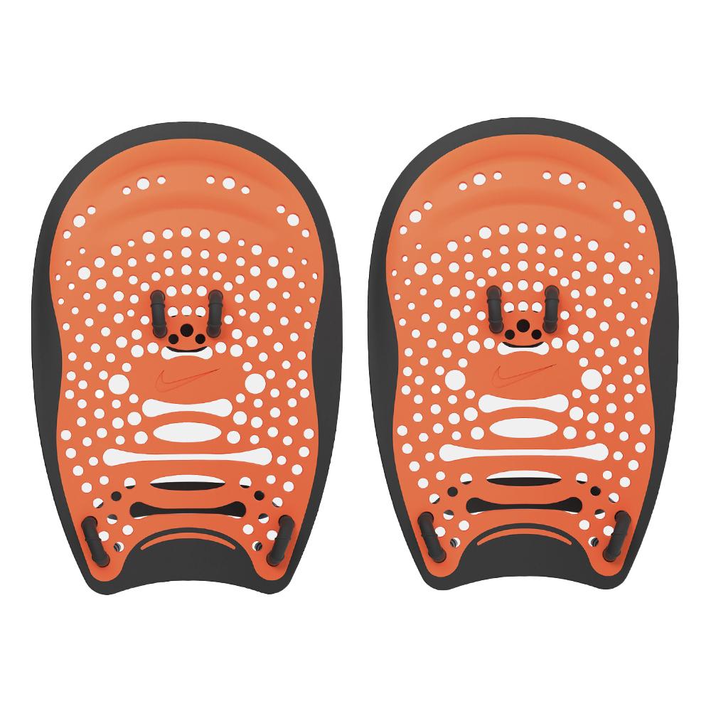 Plaquettes de Natation Noir/Orange Nike Ness pas cher