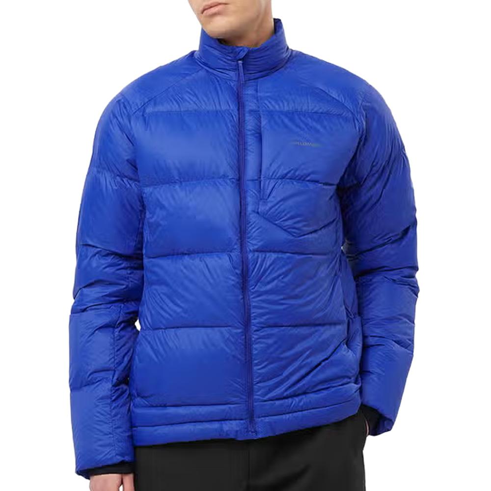 Chaqueta de plumón azul para hombre Salomon Outline Down Jacket barato