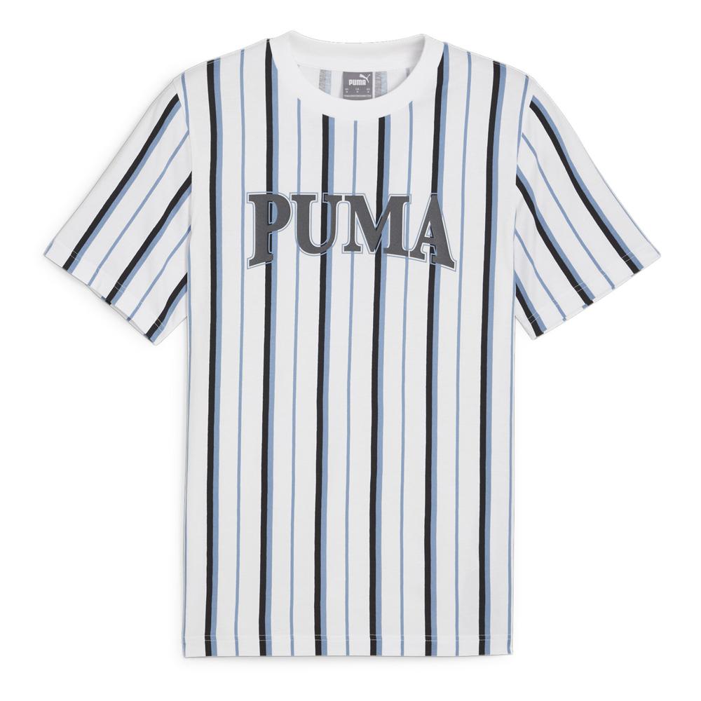 T-shirt Blanc/Bleu/Noir Homme Puma Squad Aop pas cher
