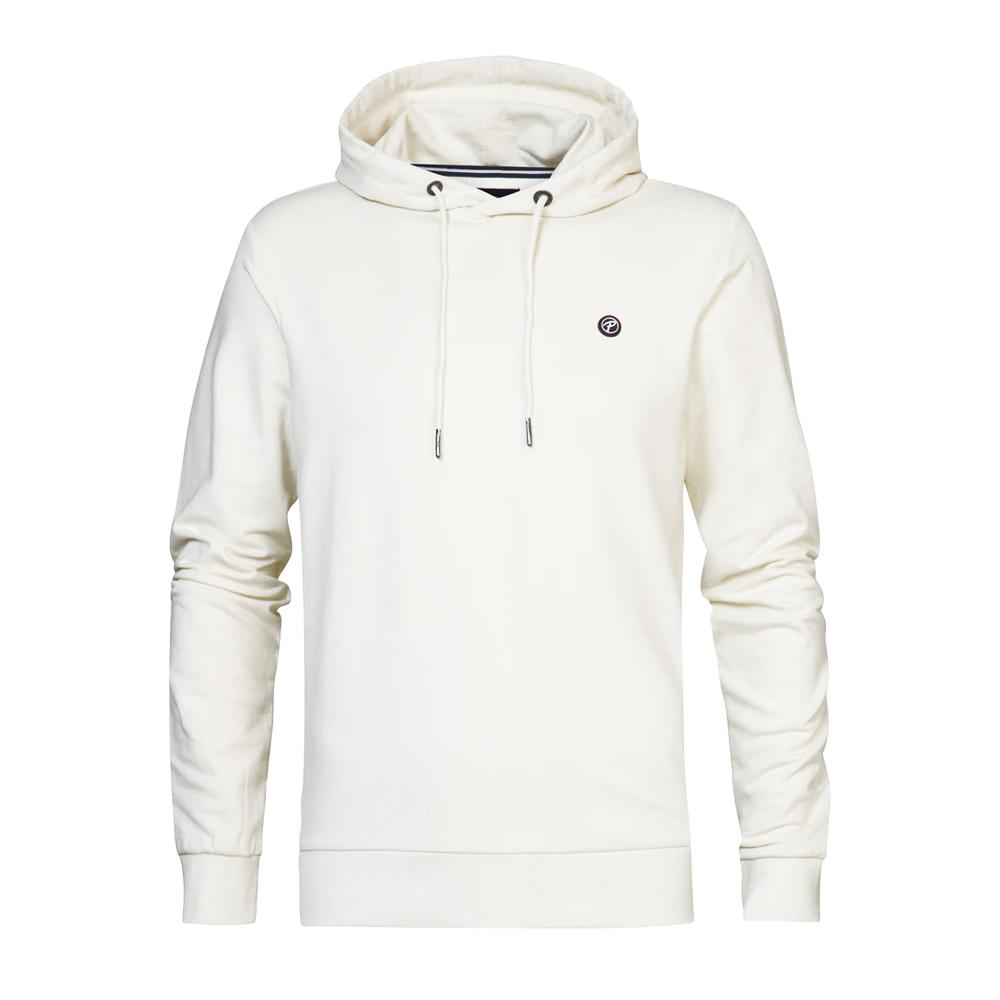 Sweat à Capuche Blanc Homme Petrol Industries Hooded pas cher