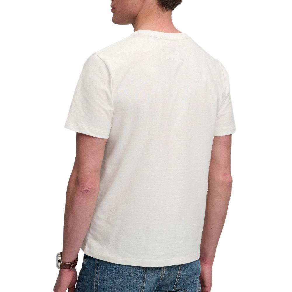 T-Shirt Blanc Homme Superdry Classic 1 vue 2